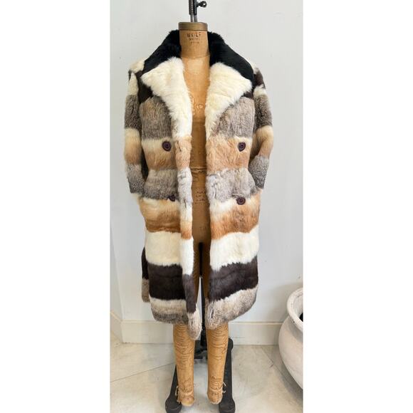 Vintage 1970s Unbranded Fur Coat - Size Medium - Picture 1 of 6